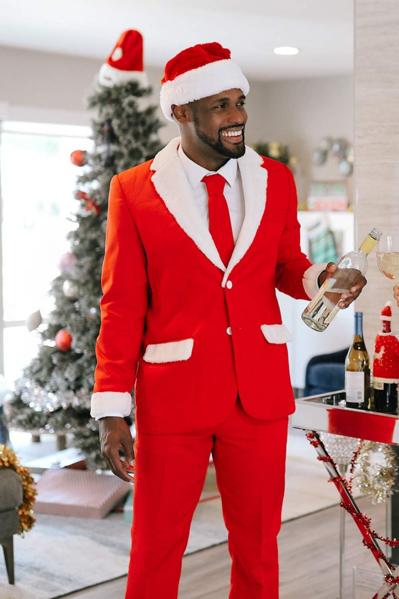 Tipsy Elves Santa Suit Pants: 38 - Image 3
